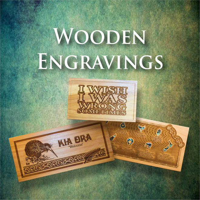 Wooden Engraved Plaques