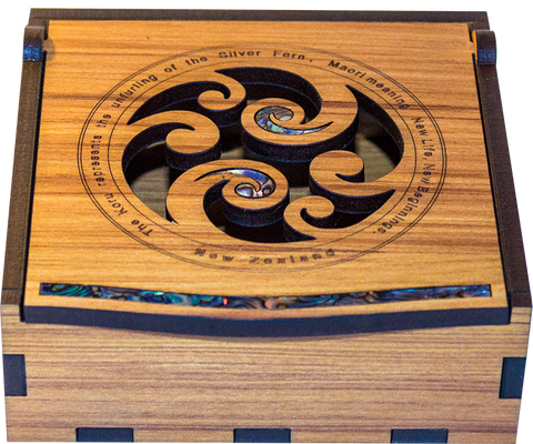 Koru flip lid box