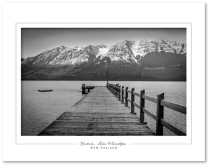 Glenorchy Jetty (b&w)