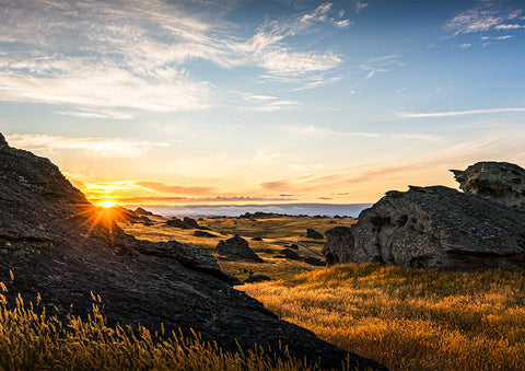 Poolburn Grass Sunset