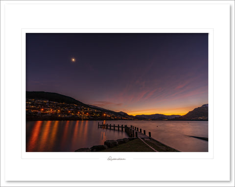 Queenstown jetty lights