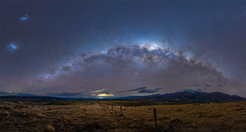 The Downs under the Milky Way