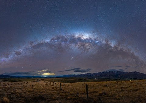 The Downs under the Milky Way