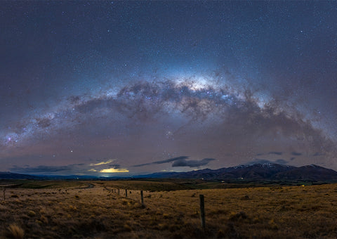 The Downs under the Milky Way